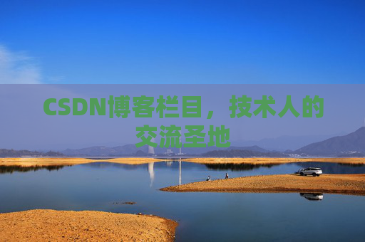CSDN博客栏目，技术人的交流圣地